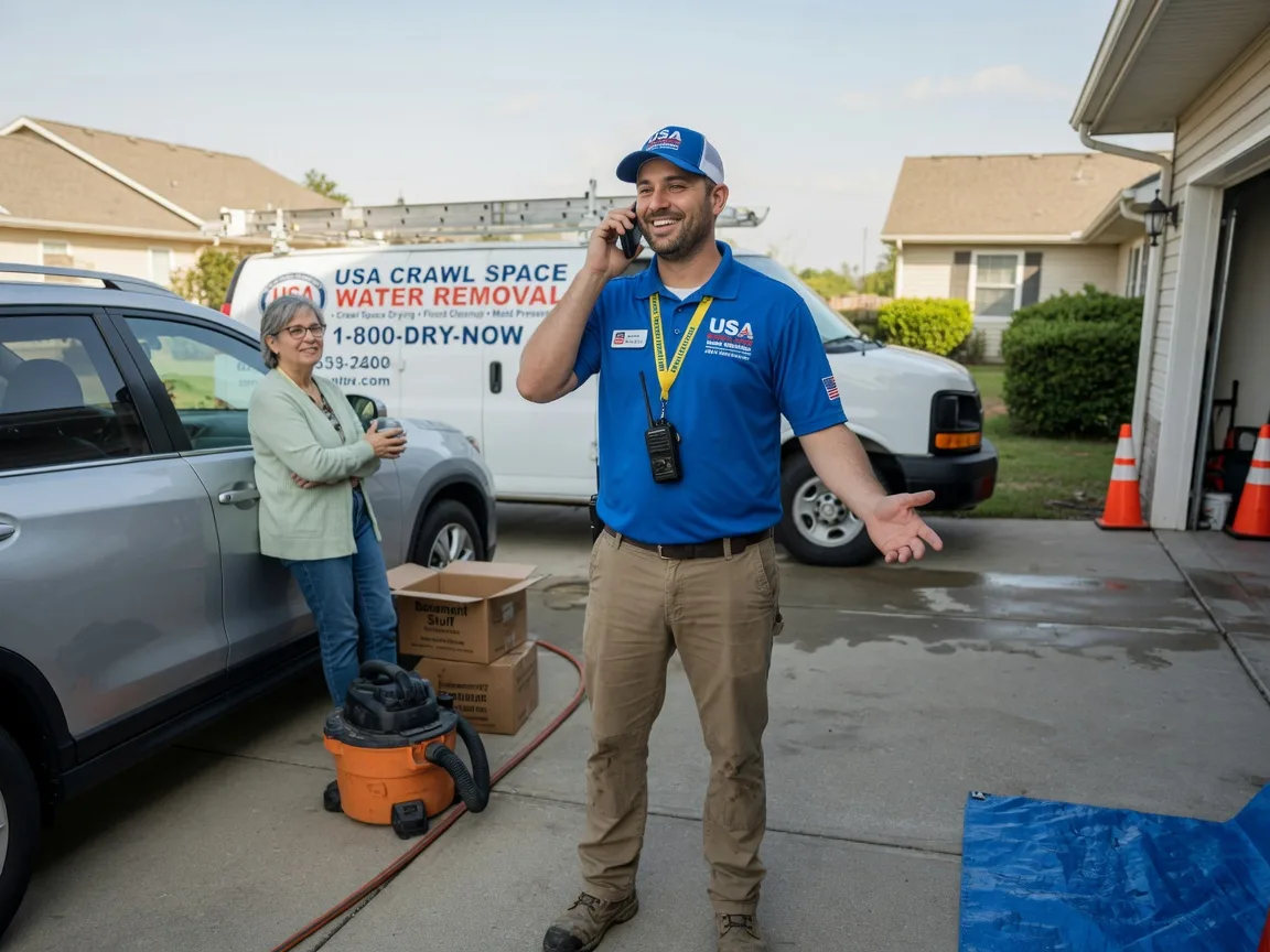 Crawl Space Water Removal Harrell, AR FAQs